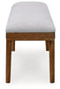 Lyncott 59" Upholstered Dining Bench