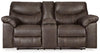 Boxberg Reclining Loveseat with Console