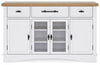 Ashbryn Dining Server and Hutch