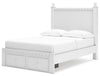 Mollviney Panel Storage Bed