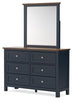 Landocken Dresser and Mirror