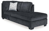 Altari Sleeper Sectional with Chaise