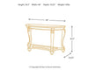 Norcastle Sofa/Console Table