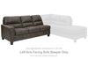 Navi 2-Piece Sleeper Sectional with Chaise