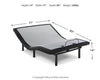 Head-Foot Model Best California King Adjustable Base
