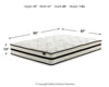 Chime 10 Inch Hybrid Mattress Set