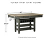 Tyler Creek Counter Height Dining Table