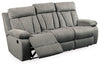 Mitchiner Reclining Sofa with Drop Down Table