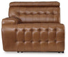 Temmpton Power Reclining Sectional Loveseat with Console