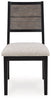 Corloda Dining Table and 4 Chairs (Set of 5)