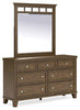 Shawbeck Dresser and Mirror image