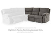 Museum 2-Piece Reclining Sectional