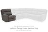 Next-Gen DuraPella Power Reclining Sectional Loveseat with Console