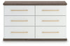 Kendanport Dresser and Mirror
