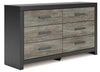 Broachmyn Dresser and Mirror