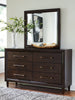 Dantenton Dresser and Mirror