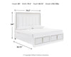 Chalanna Upholstered Storage Bed