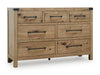 Ridgester Dresser and Mirror