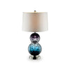 Camila Purple/Blue 27.5"H Glass Table Lamp