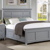 CASTLILE Queen Bed, Gray
