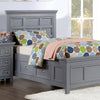 CASTILE Cal.King, E.King, Full, Queen, & Twin Bed, White, Pink, & Grey