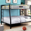 CLAREN Black Full/Queen Bunk Bed
