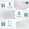 Artemisia 6" Full, Queen, & Twin Memory Foam Mattress