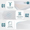Artemisia 6" Memory Foam Mattress White