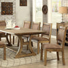 GIANNA Rustic Pine 96" Dining Table