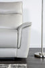 Bienne Sofa Manual Recliner White & Black