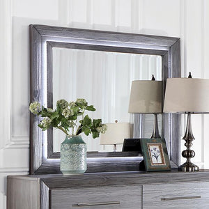 RAIDEN Mirror w/ LED, Gray image