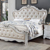 ROSALIND Queen Bed, Pearl White image