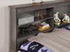 TIBALT Twin DayBed w/ Trundle, Dark Gray