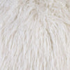 Sheri White 20" X 20" Pillow, Shaggy White (2/CTN)