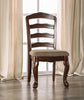 Townsville Dark Walnut/Tan Side Chair (2/CTN)