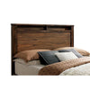 ELKTON Oak QUEEN BED