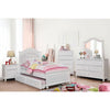 OLIVIA White Twin Bed