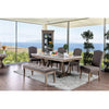 Bridgen Natural/Brown Bench