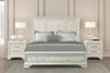 Stella Mia E.King & Queen Bed White & White