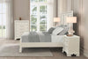 Stella Mia E.King & Queen Bed White & White