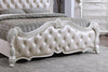 Ventresca 4 & 5 Piece Queen Bedroom Set White & Chrome