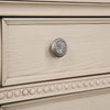 Pamphilos 4 & 5 Piece Queen Bedroom Set Gray & White