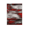 Sivas Gray/Red 5' X 8' Area Rug