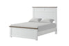 Pinetop Twin & Full Bed White & Blue