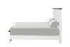 Pinetop Twin & Full Bed White & Blue
