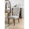 Gianna Rustic Pine/Ivory Side Chair (2/CTN)