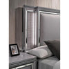 Alanis Light Gray Queen Bed