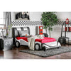 SUPER RACER Silver/Black Full & Twin Bed