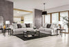PICOTEE Loveseat, Light Gray/Black