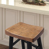 Biasca 29" Stool (2/CTN) White, Brown, & Black